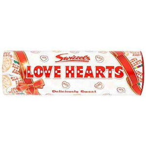 Love Hearts by Swizzels 108g �o�����^�C�� �`���[�u x 2 �A�C�������h����A�� Swizzels Love hearts 108g Tube x 2 Tubes Valentine Love Hearts by Swizzels 108g Valentines Tube x 2 Imported from Ireland