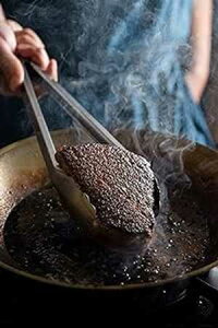 Matfer Bourgeat Black Carbon Steel Frying Pan, 11 3/4"