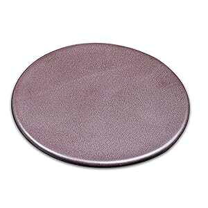 Dacasso `R[guEU[EhR[X^[ Dacasso Chocolate Brown Leather Round Coaster