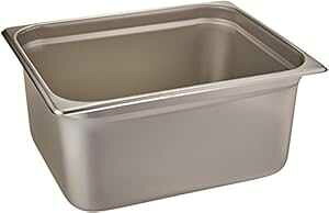 Winco SPJL-206 �A���`�W���~���O�X�`�[���p���A�n�[�t�T�C�Y x 6 �C���`�A�W���d�� Winco SPJL-206 Anti-Jamming Steam Pan, Half-Size x 6-Inch, Standard Weight