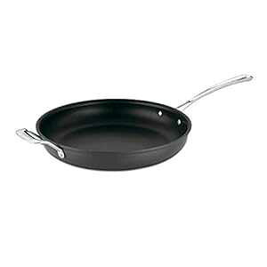 Cuisinart 6422-24 Contour Hard Anodized 10-Inch Open Skillet,Black