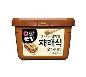 Chung Jung One Jaeraesik Soybean Paste, Doenjang (1.1 lb) By Chung-Jung-One