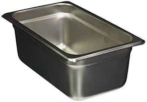 Winco �A���`�W���~���O �X�`�[���p���A1/4 x 4 �C���`�A24 �Q�[�W Winco Steam Pan, 1/4 by 4-Inch, 24-Gauge