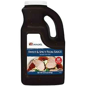 }Ci[Y Ðh~\[Xƃ}lA킳яݖA5 |h 9.6 IX̃oN{g (pbP[W͈قȂꍇ܂) Minor's Sweet and Spicy Plum Sauce and Marinade, Wasabi Soy Flavor, 5 lb 9.6 oz Bulk 