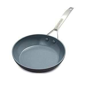 GreenPan Paris Pro dzɎ_NZ~bNmXeBbNA8C`tCpXLbgAPFASt[AH􂢋@ΉAO[ GreenPan Paris Pro Hard Anodized Healthy Ceramic Nonstick, 8" Frying Pan Skillet,