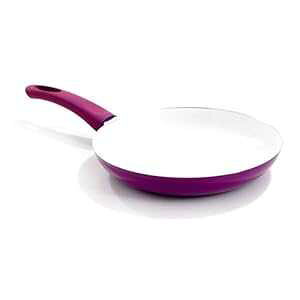 Healty Living Healthy Living Nonstick Ceramic Coated Frying Pan - 8 Eco Friendly Durable Fry Pan - Purple in Color
