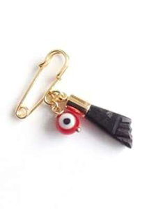 �{���̃}�m�E�f�E�A�U�o�`�F�̎׊�ی�s�� Sifrimania Genuine Mano de Azabache Evil Eye Protection Pin