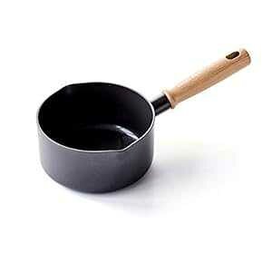 GreenPan nh\ wV[Z~bN mXeBbN 1.75QT \[Xp |bg ؐnh PFASt[ H􂢋@Ή ubN GreenPan Hudson Healthy Ceramic Nonstick, 1.75QT Saucepan Pot, Wood Inspired Handle
