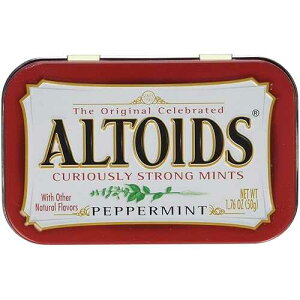 Altoids �y�p�[�~���g�~���g - 1.76 �I���X (6 �p�b�N) Altoids Peppermint Mints - 1.76 Ounce (Pack of 6)