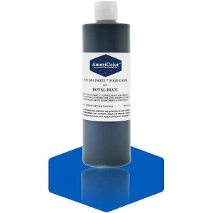 Americolor �\�t�g�W�F���y�[�X�g�H�p�F�f�A13.5 �I���X�A���C�����u���[ Americolor Soft Gel Paste Food Color, 13.5-Ounce, Royal Blue