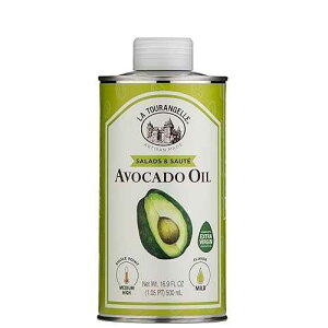 La Tourangelle Avocado Oil 16.9 Fl Oz, All-Natural, Artisanal, Great for Salads, Fruit, Fish or Vegetables, Buttery Flavor