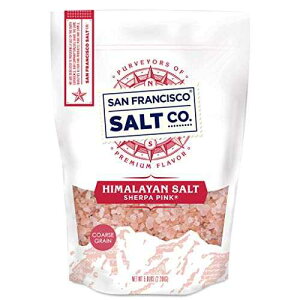 Sherpa Pink Himalayan Salt Coarse Grain, 5 lbs. All-Natural, Gluten-Free, No Additives Perfect for Everyday Cooking & Recipes, Ideal for Grinders & Salt Mills