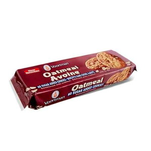 Voortman Bakery, Sugar Free Oatmeal Cookies, 8 oz. Bag, Pack of 4 -Delicious Sugar Free CookieMade with Real Ingredients, Perfect for SnackTime, Lunches and More