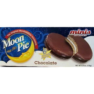 Moon Pie �`���R���[�g �~�j�p�C - 6 ���� [3 �p�b�N] Moon Pie Chocolate Mini Pies - 6 Ct [Pack of 3]