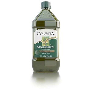 Premium Selection Extra Virgin Olive Oil, 68 Oz - First Cold Pressed, Ideal for Roasting, Baking, Dressings - Imported from Italy by Colavita
