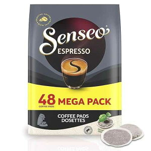 Senseo Espresso Coffee Pods 48 Count & Aromatic Dark Roast Single-Serve Coffee Pads Compatible with Senseo Machines Imported from the Netherlands