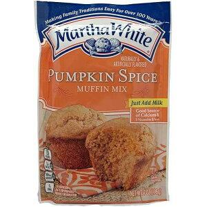 �}�[�T �z���C�g �p���v�L�� �X�p�C�X �}�t�B�� �~�b�N�X�A7 �I���X (3 �p�b�N) Martha White Pumpkin Spice Muffin Mix, 7 Oz (Pack of 3)