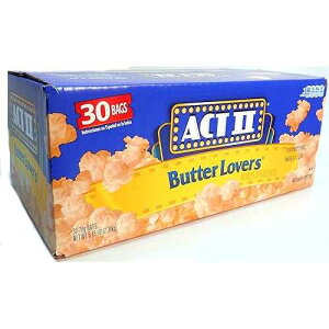 Act II Butter Lovers Microwave Popcorn (3 Ounce, 30 bags)