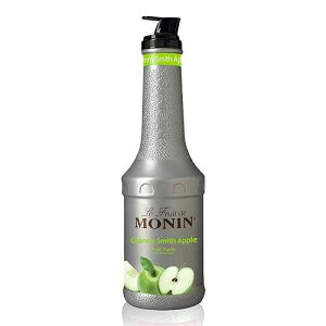Monin - Granny Smith Apple Pur e, Tart and Sweet, Great for Smoothies and Desserts, Gluten-Free, Non-GMO (1 Liter)