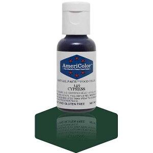 AmeriColor, Cypress, 0.75 Ounce Bottle, Soft Gel Paste Food Color