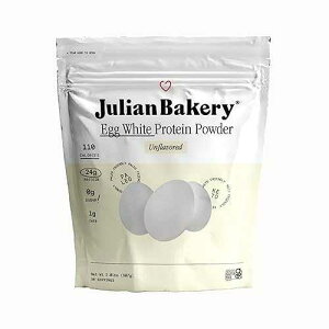 Julian Bakery �p���I �V�� �v���e�C�� �p�E�_�[ ���� �m���t���[�o�[ �v���e�C��25g �哤�t���[ ��`�q�g�݊����t���[ 2�|���h 30�� Julian Bakery Paleo Thin Protein Powder Egg White Unflavored 25g Protein Soy-Free