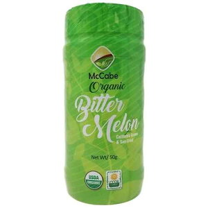 McCabe Organic Bitter Melon Tea - Organic Bitter Melon | Rich with Fiber & Minerals | USDA and CCOF Certified | Product of USA | 50g