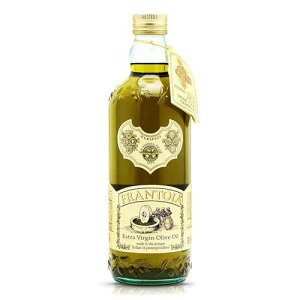 Frantoia Extra Virgin Olive Oil, 33.8 fl oz (1 Liter) Award-Winning Sicilian EVOO Made from Biancolilla, Nocellara del Belice & Cerasuola Olives Cold-Pressed within 24 Hours for Fresh, Fruity Flavor
