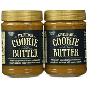 �g���[�_�[�W���[�Y �X�y�L�����X �N�b�L�[�o�^�[ 14.1 �I���X (2 �p�b�N) Trader Joe's Speculoos Cookie Butter 14.1 Oz (Pack of 2)