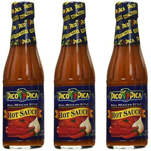 �s�R�s�J ���L�V�J�� �z�b�g�\�[�X 7 �I���X (3 �p�b�N) Pico Pica Mexican Hot Sauce 7 Oz (Pack of 3)