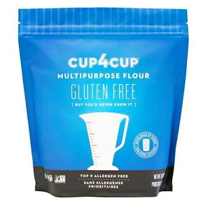 Cup4Cup Multipurpose Flour, 3 Pounds, Certified Gluten Free Flour, 1:1 All Purpose Flour Substitution, Non-GMO, Kosher, Made in the USA