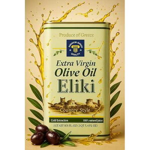 ELIKI EXTRA VIRGIN GREEK OLIVE OIL 3L
