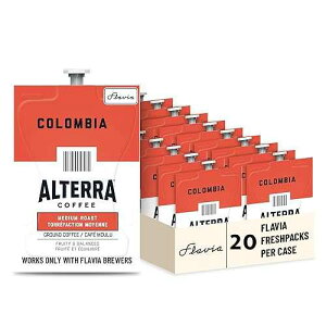FLAVIA ALTERRA Coffee, Colombia, 20-Count Fresh Packs (Pack of 1)