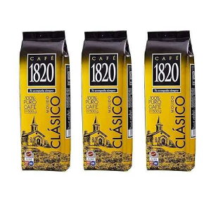 Cafe 1820 Molido - �R�X�^���J �O���� �O���E���h �v���~�A�� �R�[�q�[ - 17.6 oz (500 gr) 3 �p�b�N Cafe 1820 Molido - Costa Rica Gourmet Ground Premium Coffee - 17.6 oz (500 gr) 3 Pack