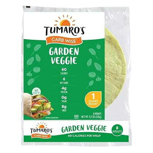 TUMAROS Garden Veggie, 8 Count (Pack of 6) Tumaro's TUMAROS Garden Veggie, 8 Count (Pack of 6)