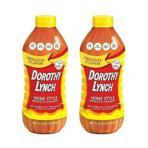 Dorothy Lynch Salad Dressing | Sweet & Spicy | Thick & Creamy | Salads, Dips, Sauces, & Marinades | French Style Condiment | Tangy | Gluten Free | No Trans Fat | USA Made (Home Style, 32 oz (2 Pack