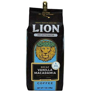 Lion Coffee Decaf Vanilla Macadamia Nut 10oz Coffee Bags - Case Rate