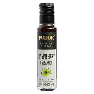PODOR �v���~�A�� ���Y�x���[ �o���T�~�R - 3.4 fl. �I�Y�B- 100���V�R�A�I�[�N�M�ŏn���A���y�A���h�߁A�O���e���t���[�A���`�q�g�݊����A�K���X�r���� PODOR Premium Raspberry Balsamico - 3.4 fl. Oz. - 1