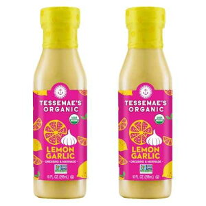 �m�� Tessemae's All Natural Salad Dressing 2-Pack (Organic Lemon Garlic)