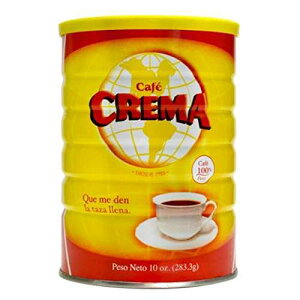 Cafe Crema ground coffee from Puerto Rico, 10 ounce can (Pack of 1)