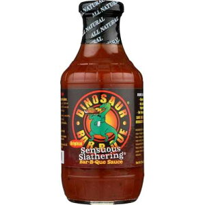 Dinosaur Bar-B-Que ���\�I�Ȃ����Ղ�� BBQ �\�[�X 19 �I���X (2 �p�b�N) Dinosaur Bar-B-Que Sensuous Slathering BBQ Sauce 19oz (2 Pack)