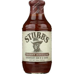 Stubb's �X���[�L�[ ���X�L�[�g �o�[ BQ �\�[�X 18 �I���X (3 �p�b�N) TAOindustry Stubb's Smokey Mesquite Bar-B-Q Sauce 18 oz (Pack of 3)