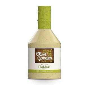 Olive Garden Signature Italian Dressing, 36 fl. oz., Made with Italian Spices, Oil and Vinegar, Perfect Chicken Marinade, Sandwich Spread or Salad Dressing