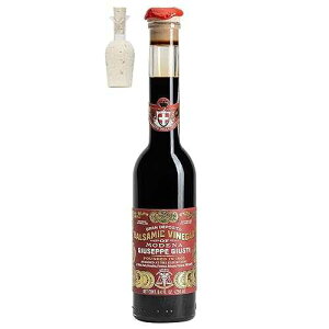Giuseppe Giusti Balsamic Vinegar of Modena IGP 3 Gold Medals Gran Deposito, Matured & Thick Authentic Italian Gourmet Aceto Balsamico di Modena, With Pourer 8.45 fl oz (250 ml) - Pack of 1