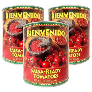 Bienvenido, �E���g���v���~�A�� �T���T�p�g�}�g�A102 �I���X (3 �p�b�N) Bienvenido, Ultra-Premium Salsa-Ready Tomatoes, 102 oz (Pack of 3)