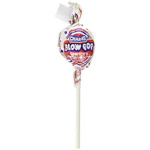 �`���[�� �u���E �|�b�v �`�F���[ �����|�b�v �����|�b�v 48 ��/���A31.2 �I���X Charms Blow Pops Cherry Lollipops 48 Lollipops/box, 31.2 Ounce
