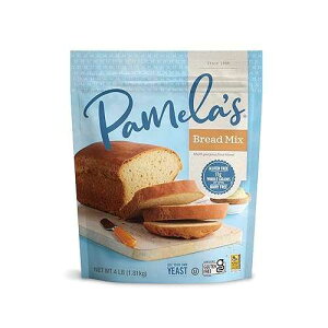 Pamela's Products �O���e���t���[ �p���~�b�N�X�A4�|���h�� (3�p�b�N) Pamela's Products Gluten-free Bread Mix, 4-Pound Bags (Pack of 3)