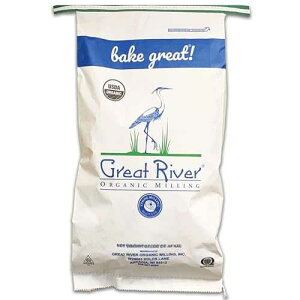 Great River Milling Organic Whole Grain Brown Flaxseed | High-Fiber, Omega-3 Rich Superfood | Non-GMO, Kosher, USDA Organic | Ideal for Baking, Smoothies & Home Milling | 25 Lb