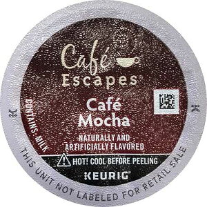 �O���� �V���O���J�b�v �R�[�q�[ CAF �J�t�F ���J - 12 �J�E���g K-�J�b�v CAF Esca[ES�A(Green Mountain Coffee Roasters)] Cafe Escapes Gourmet Single Cup Coffee CAF Cafe Mocha - 12 Count K-Cups CAF Esca[ES,(Green Mountain