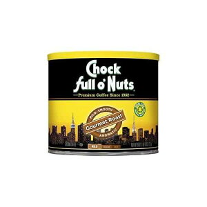 Chock Full o' Nuts Chock Full o�fNuts Gourmet Roast Ground Coffee, Mild Roast ? A Light, Smooth and Aromatic Mild Blend (26 Oz. Can)
