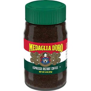 Medaglia D'Oro Espresso Style Instant Coffee, 2 Ounces (Pack of 12)